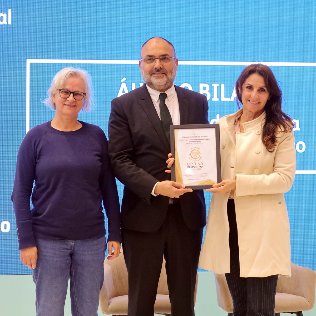 entreda do prémio destino desportivo do ano